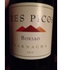 Tres Picos Garnacha 2012